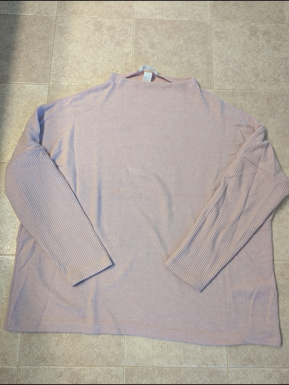 H&M Women's Crewneck Sweater in Light Lavender